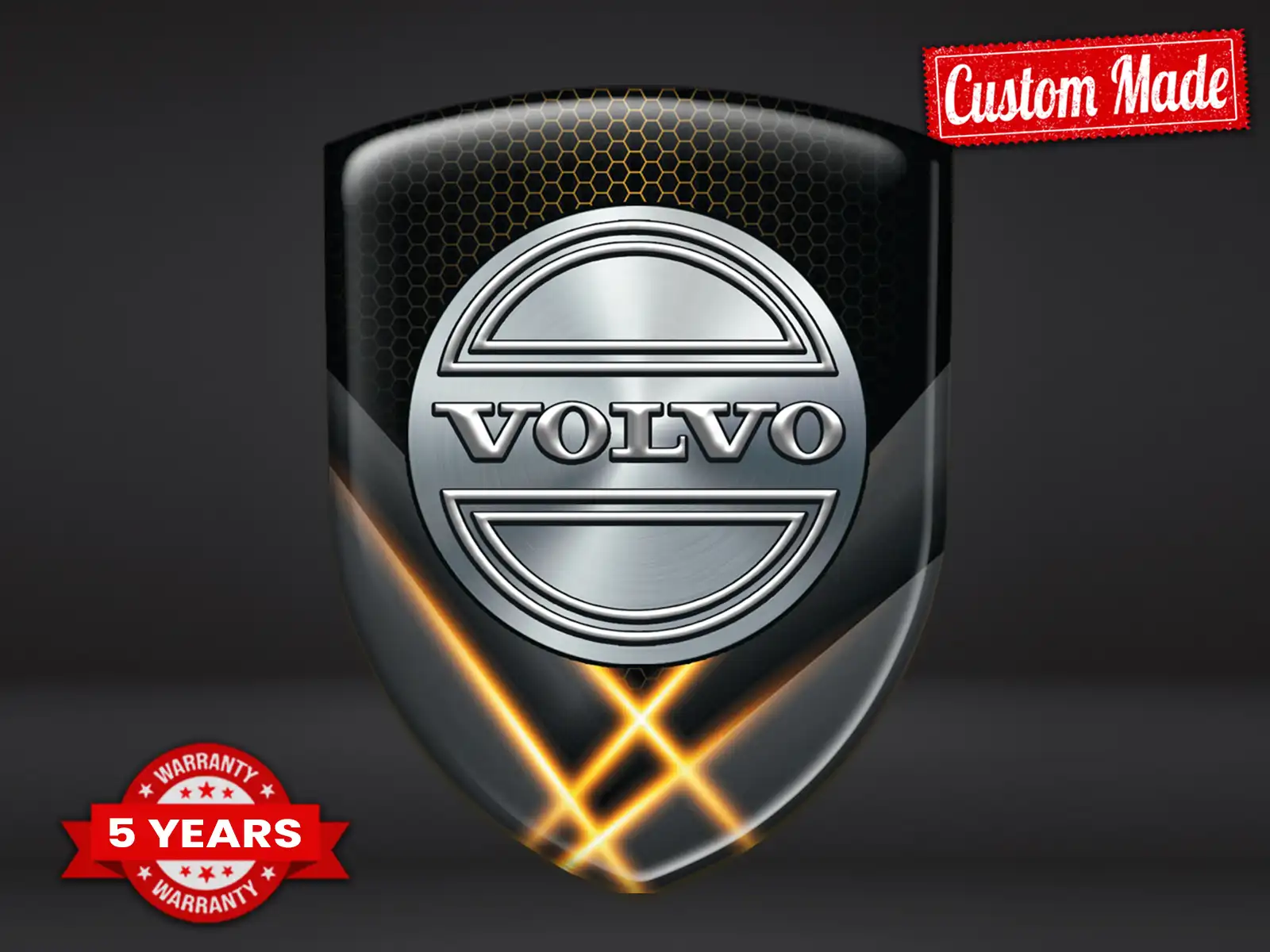 Volvo Insignias Automotrices Resistentes Profesional